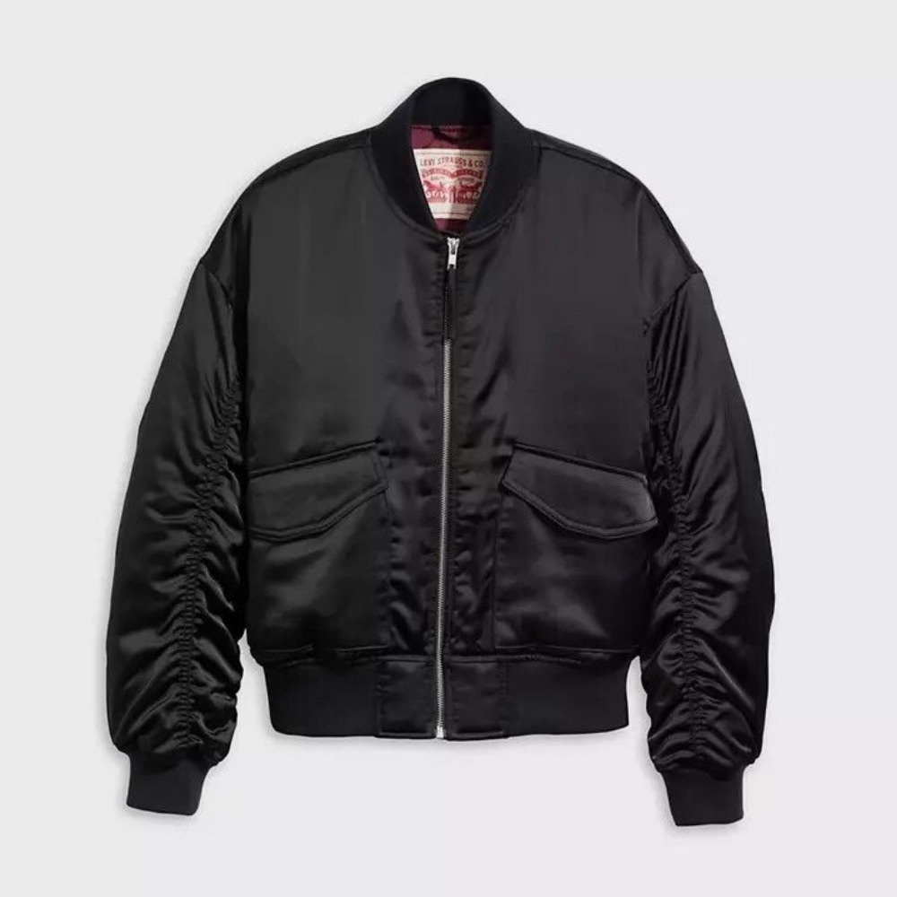 Levi’s Andy Tech Bomber Jacket, Black, Size L